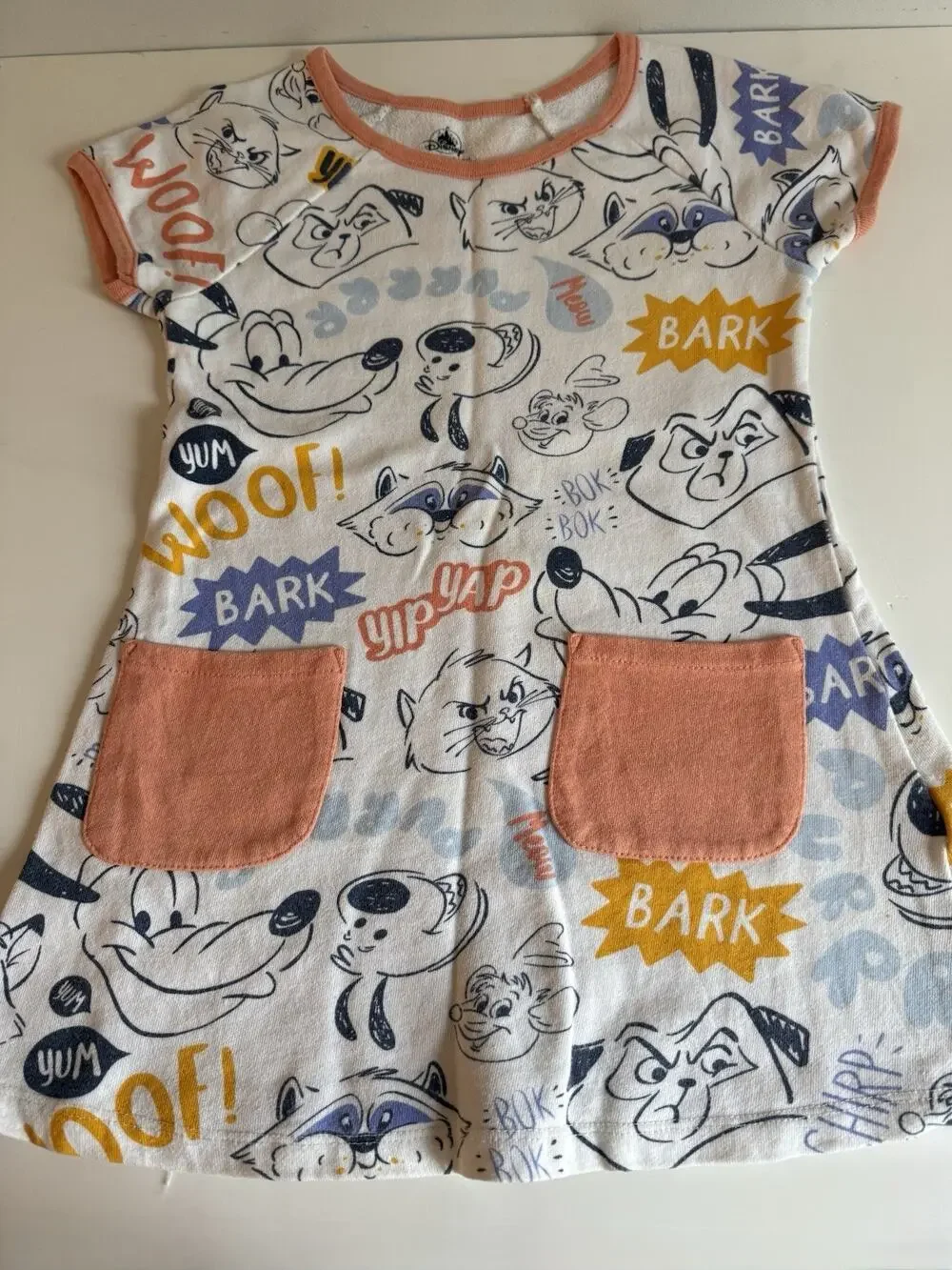 Disney Critters Knit Dress for Girls Size Small